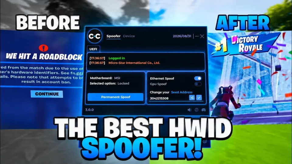HWID Spoofer Permanent Fix for Game Bans